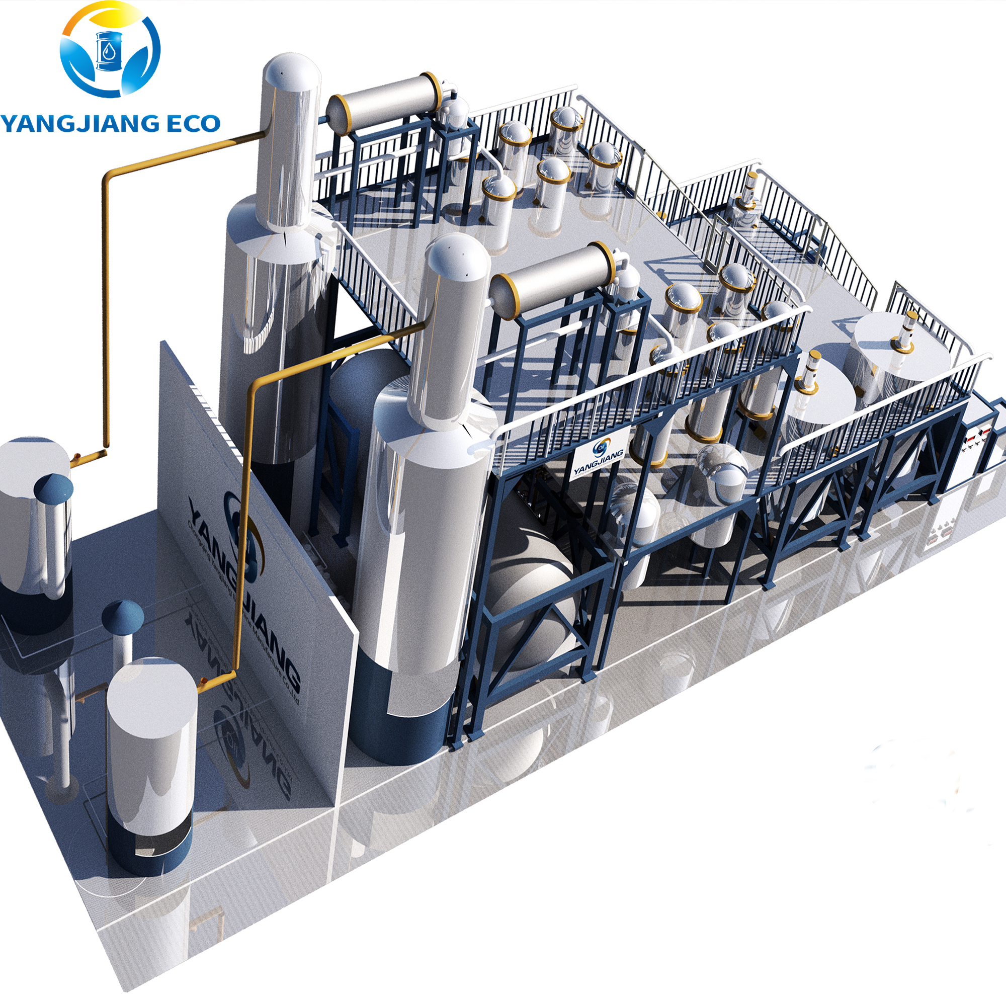 Solvent Base Factory Base Oil Solvent Extraction Machine for Used Oil Recycling - YANGJIANG