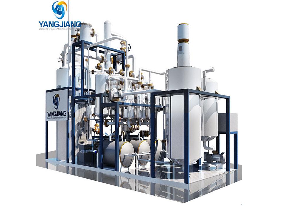 YANGJIANG used oil distillation plant(1)