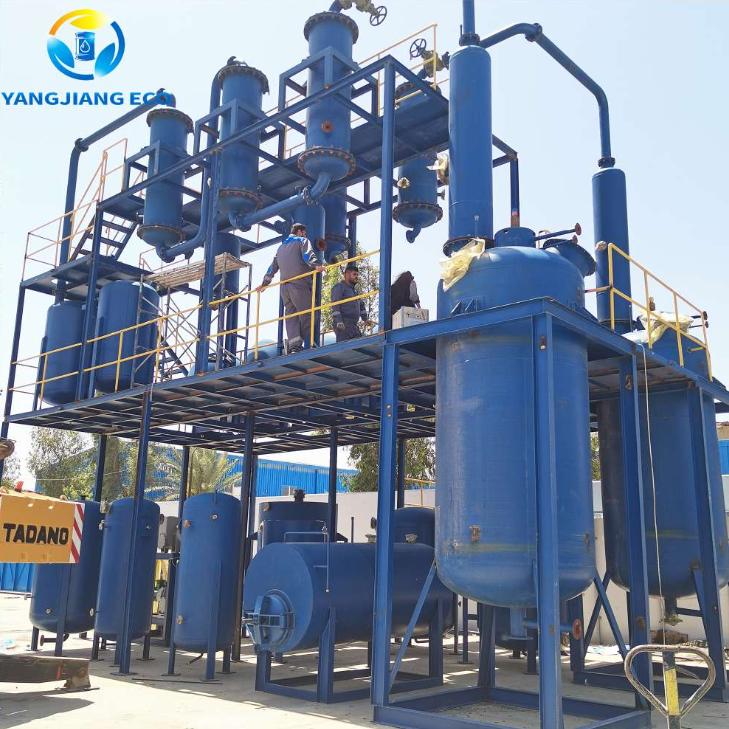 Waste Oil Refinery Plant