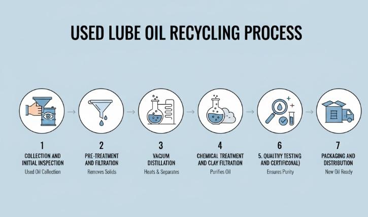 Lube Oil Recycling Process