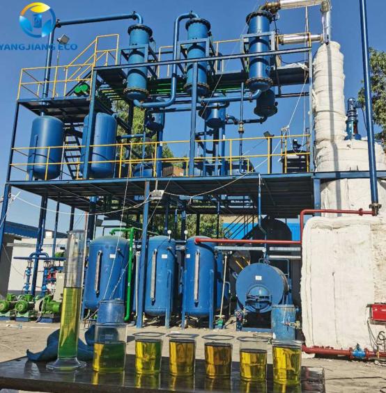 Waste Engine Oil Refining