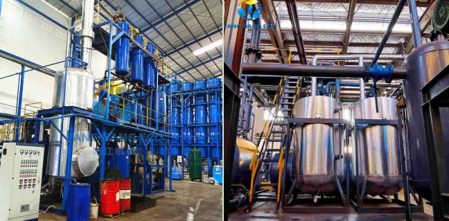 Waste engine oil recycling machine