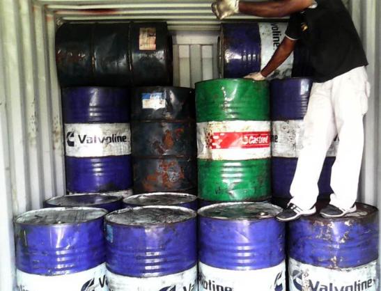 Dispose of Waste Engine Oil