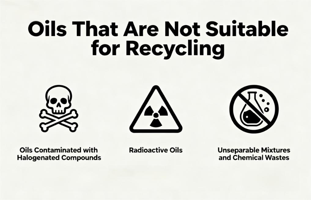 Oils That Are Not Suitable for Recycling