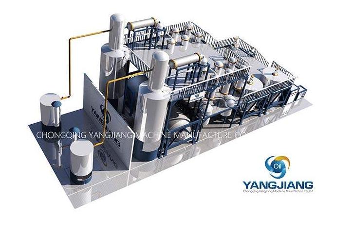 used engine oil recovery system completely automated