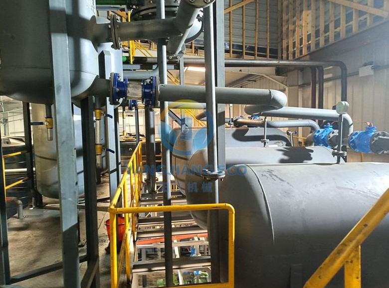 Industrial Oil Recycling Plant