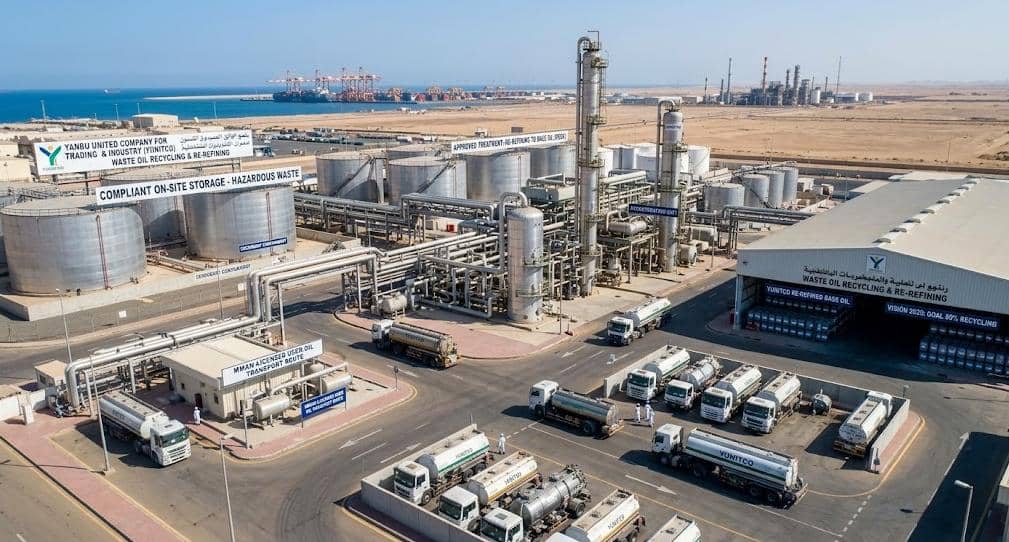 Waste oil recycling in Saudi Arabia